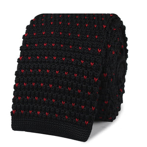 Malkovich Black Knitted Tie