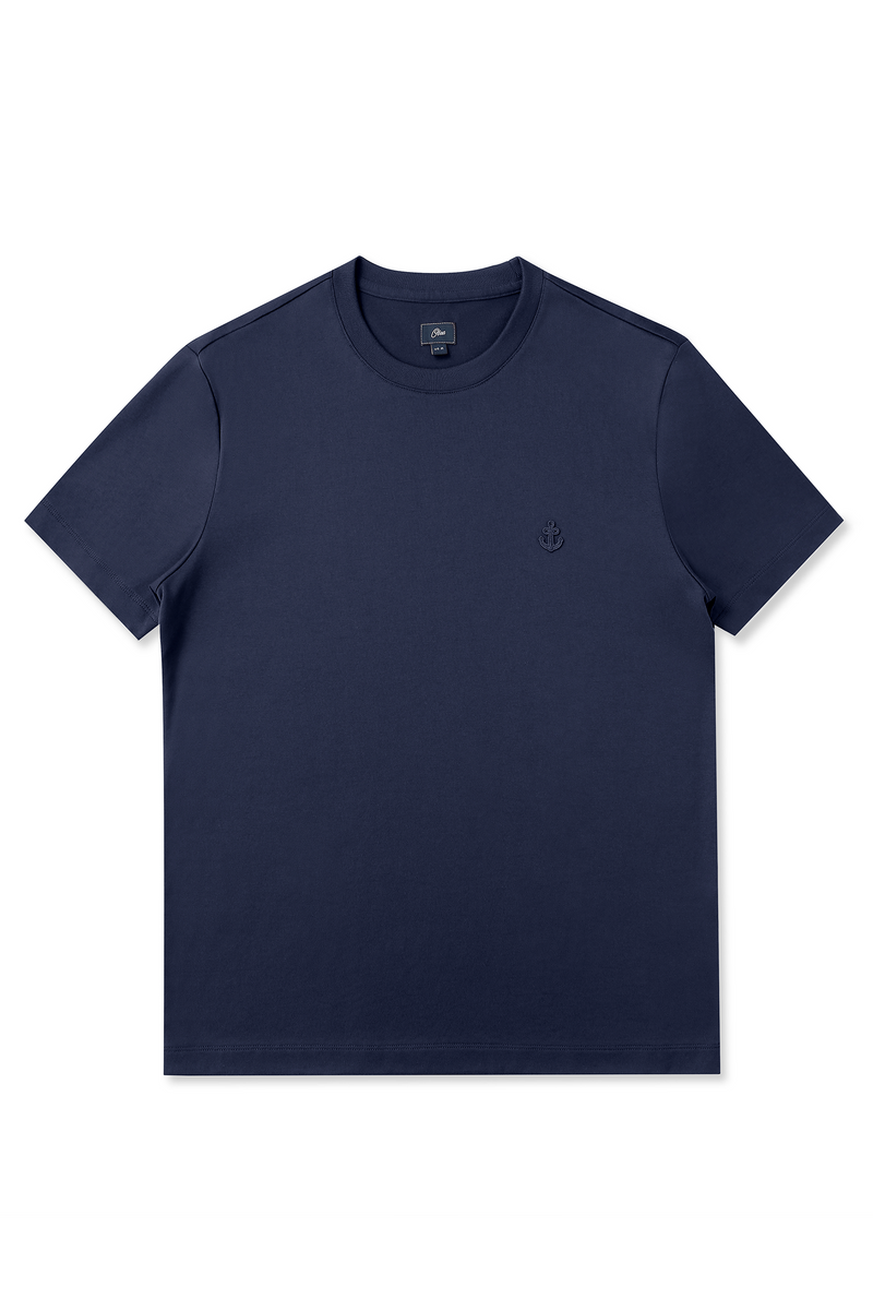 Navy Blue Slim Fit T-Shirt - Stylish, Durable & Comfortable for Men | OTAA