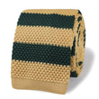 Jim Dean Green Knitted Tie