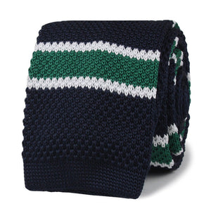 Bogart Green Knitted Tie