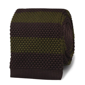 Mr Poitier Dark Green Knitted Tie