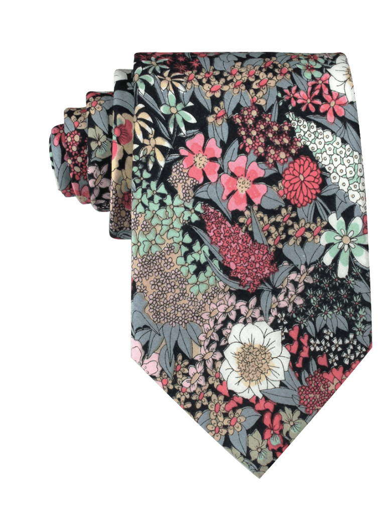 Africacian Kirstenbosch Flower Necktie