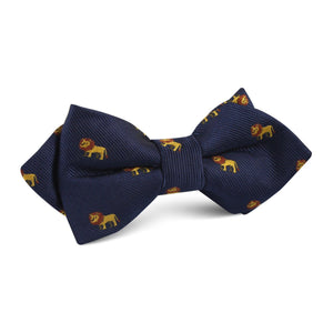 African Lion Diamond Bow Tie