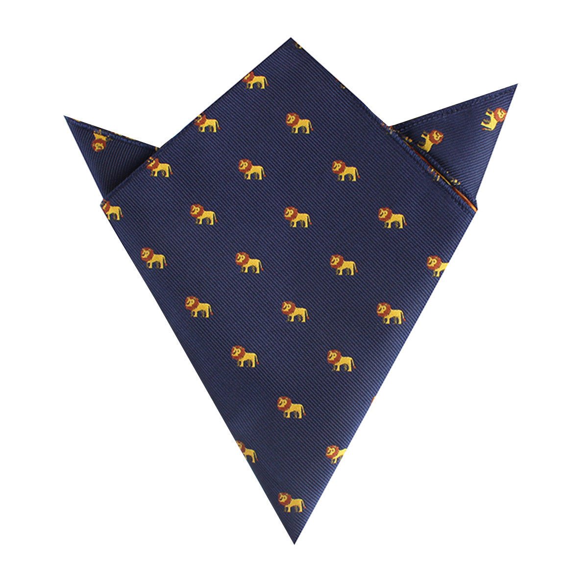 African Lion Pocket Square