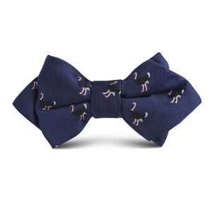 African Ostrich Kids Diamond Bow Tie