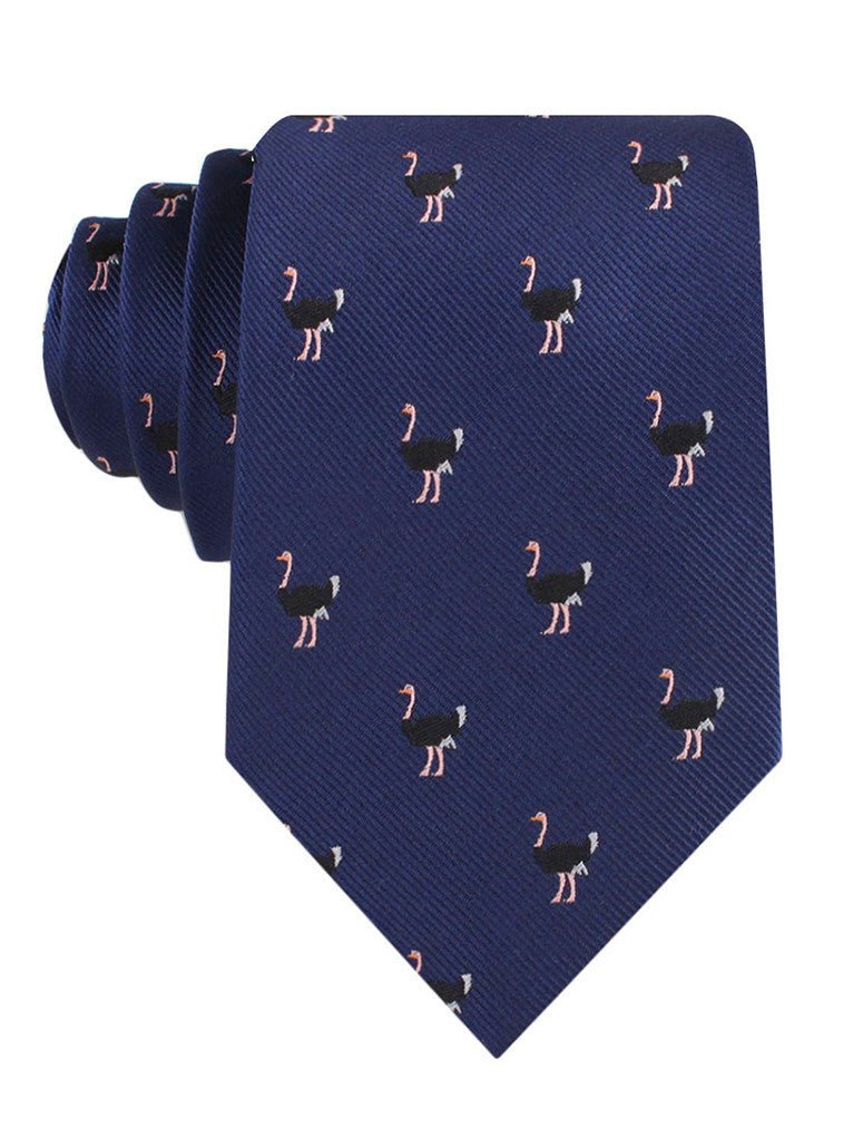 African Ostrich Tie