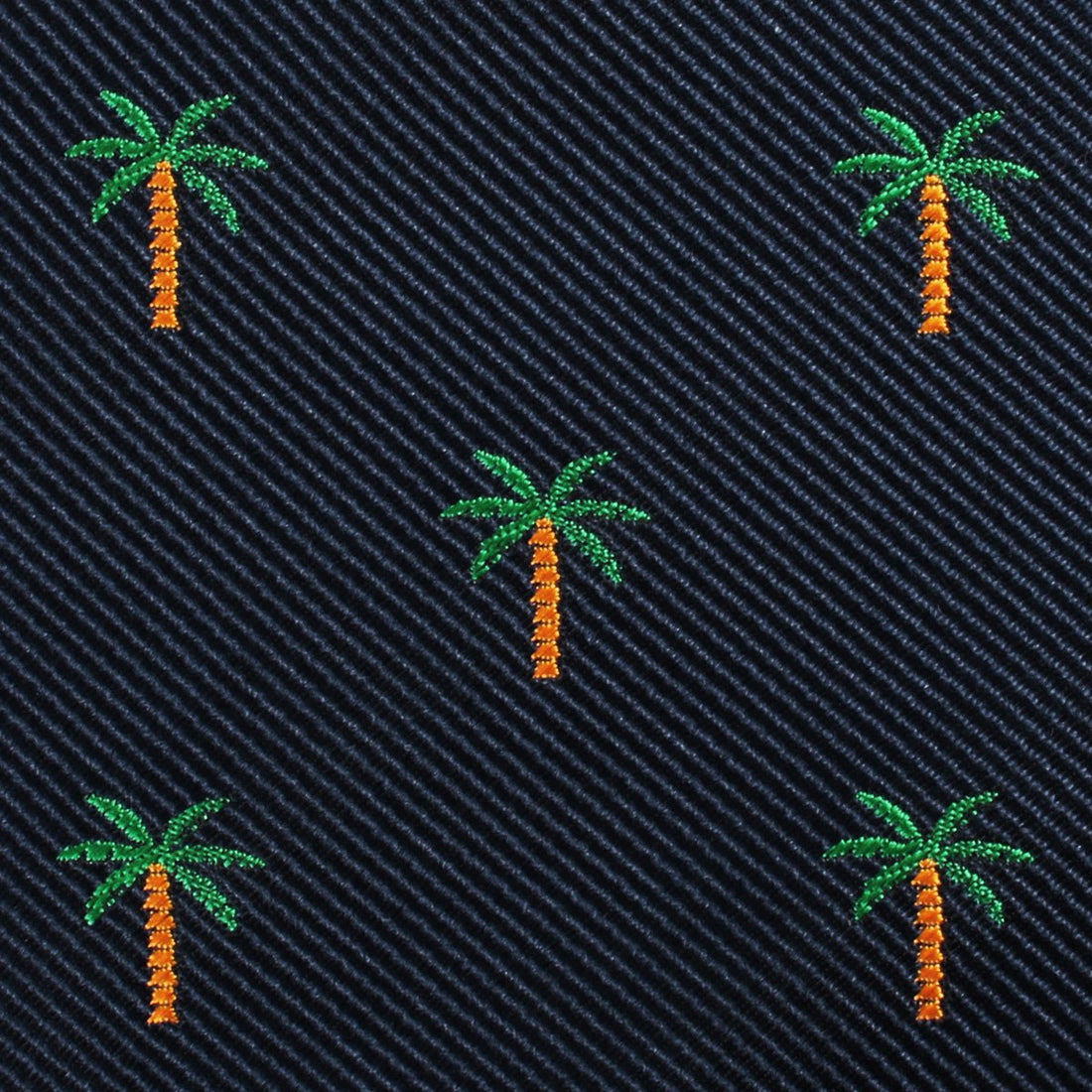 Aitutaki Palm Tree Bow Tie Fabric