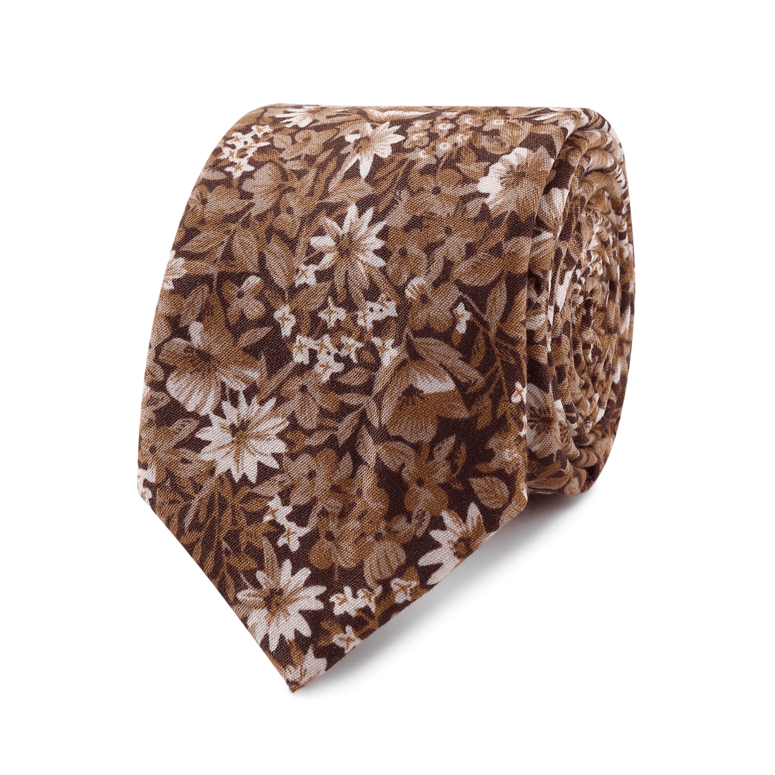 Alicante Autumn Floral Skinny Tie