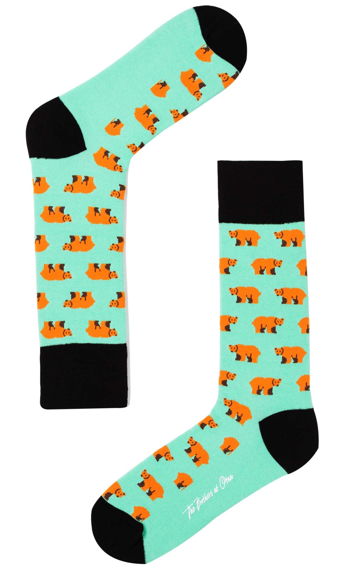 American Bear Mint Socks