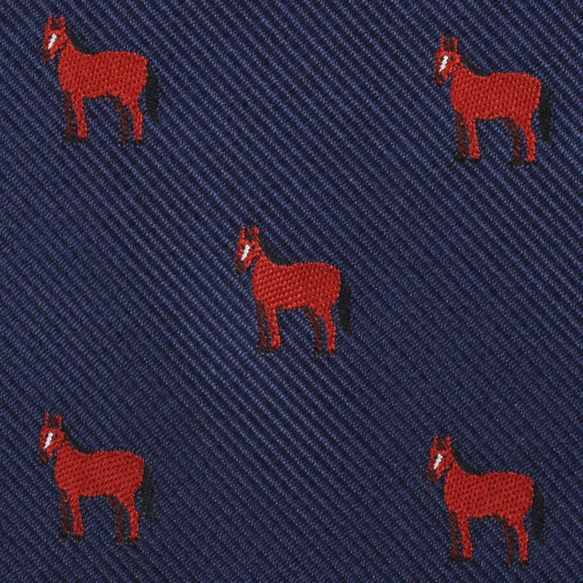 American Quarter Horse Fabric Pocket Square