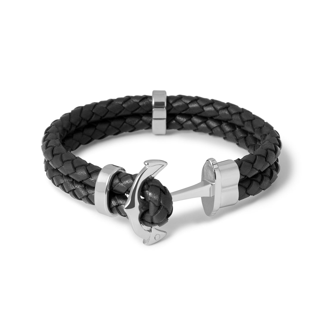 Anchor Black Bracelet