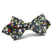 Anemone Floral Diamond Bow Tie