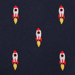 Apollo Space Rocket Bow Tie Fabric