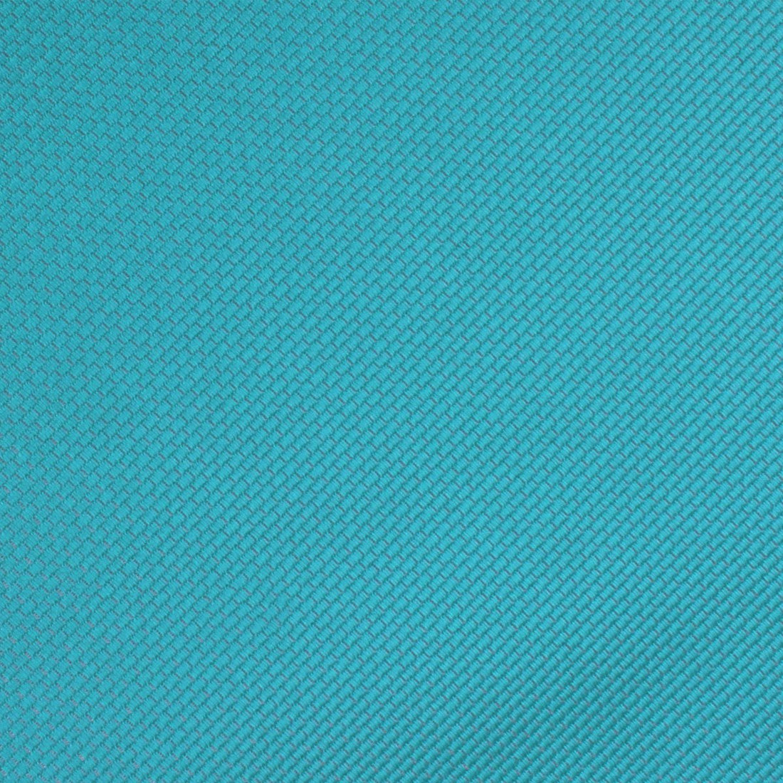 Aqua Blue Malibu Weave Necktie Fabric