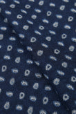 Arctic Ice Blue Paisley Scarf Fabric