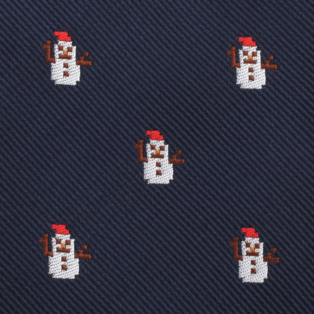 Argentinian Snowman Kids Bow Tie Fabric