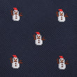 Argentinian Snowman Necktie Fabric