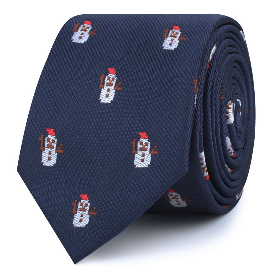 Argentinian Snowman Skinny Ties