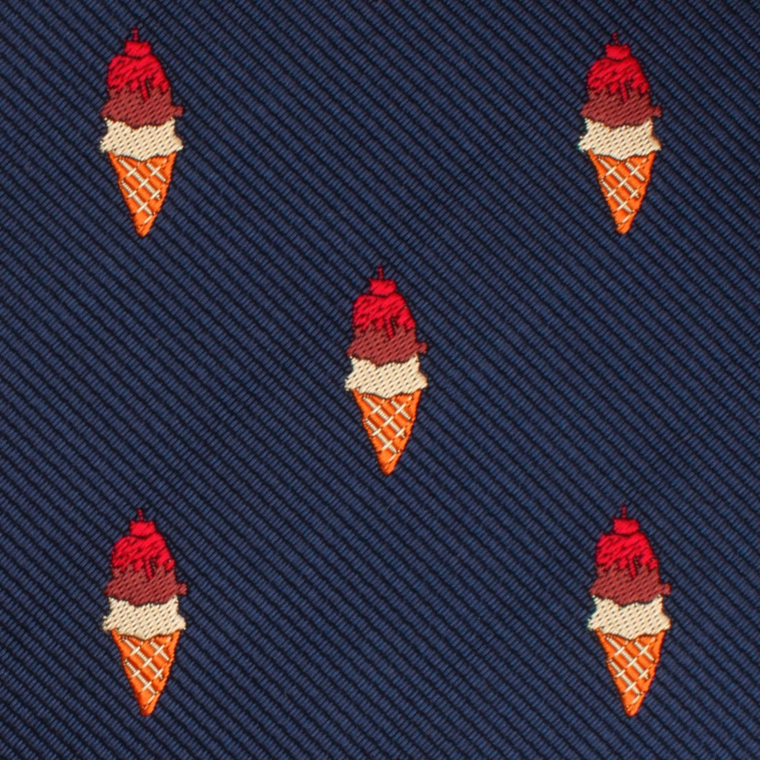 Artemy Ice Cream Self Bow Tie Fabric