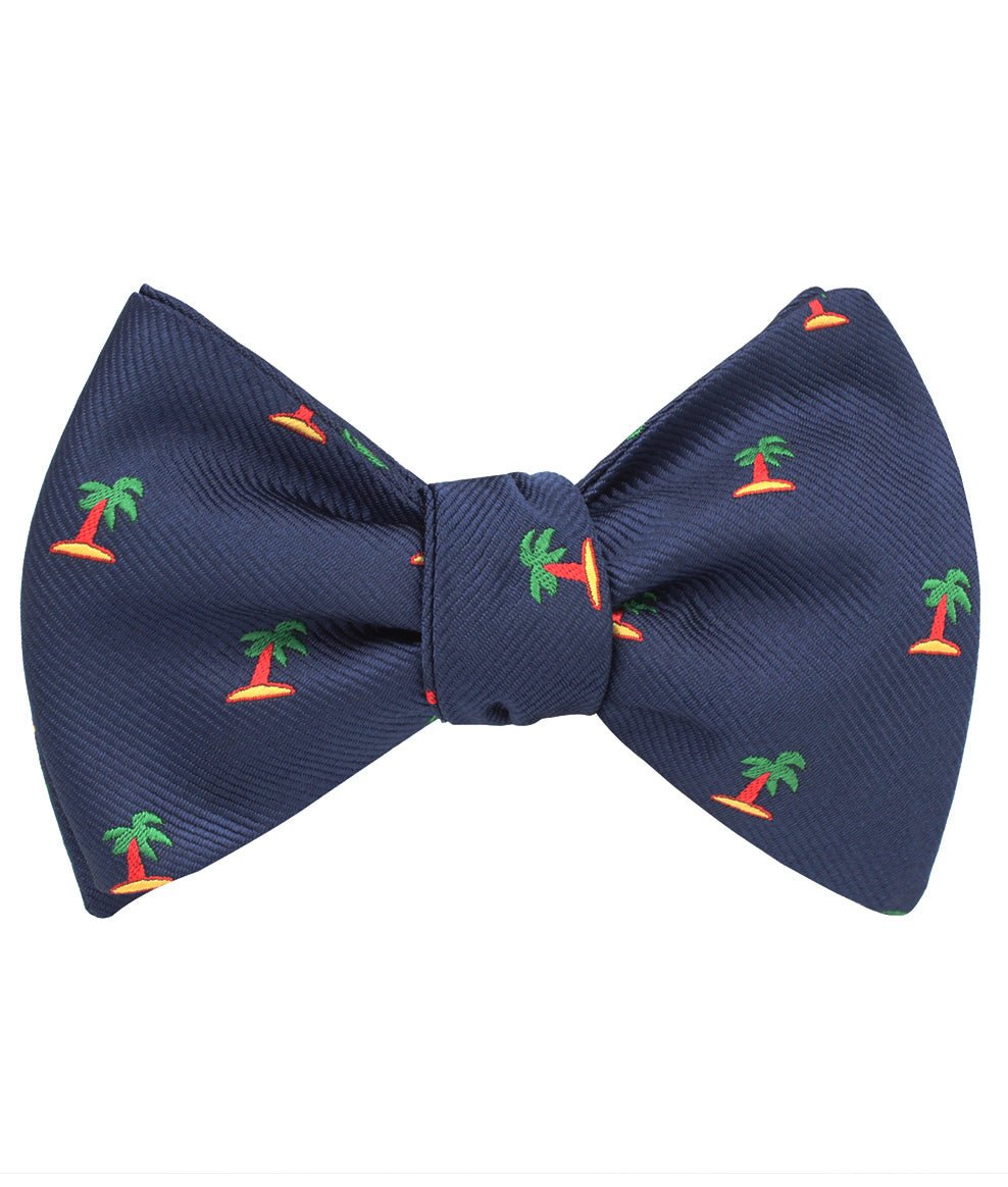 Aruba Palm Tree Self Tie Bow Tie