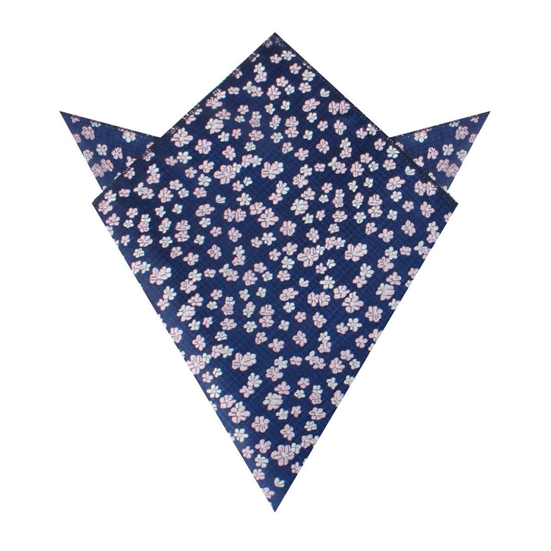 Aster Amellus Lilac Floral Pocket Square