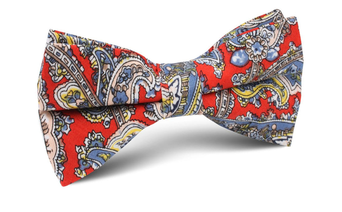 Ulysses Paisley Bow Tie