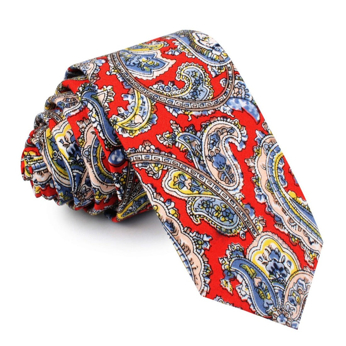 Ulysses Paisley Skinny Tie