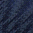 Aztec Blue Herringbone Self Bow Tie Fabric