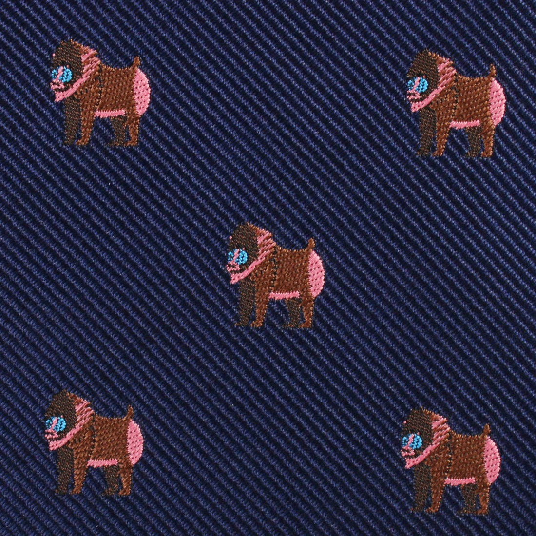 Baboon Fabric Necktie