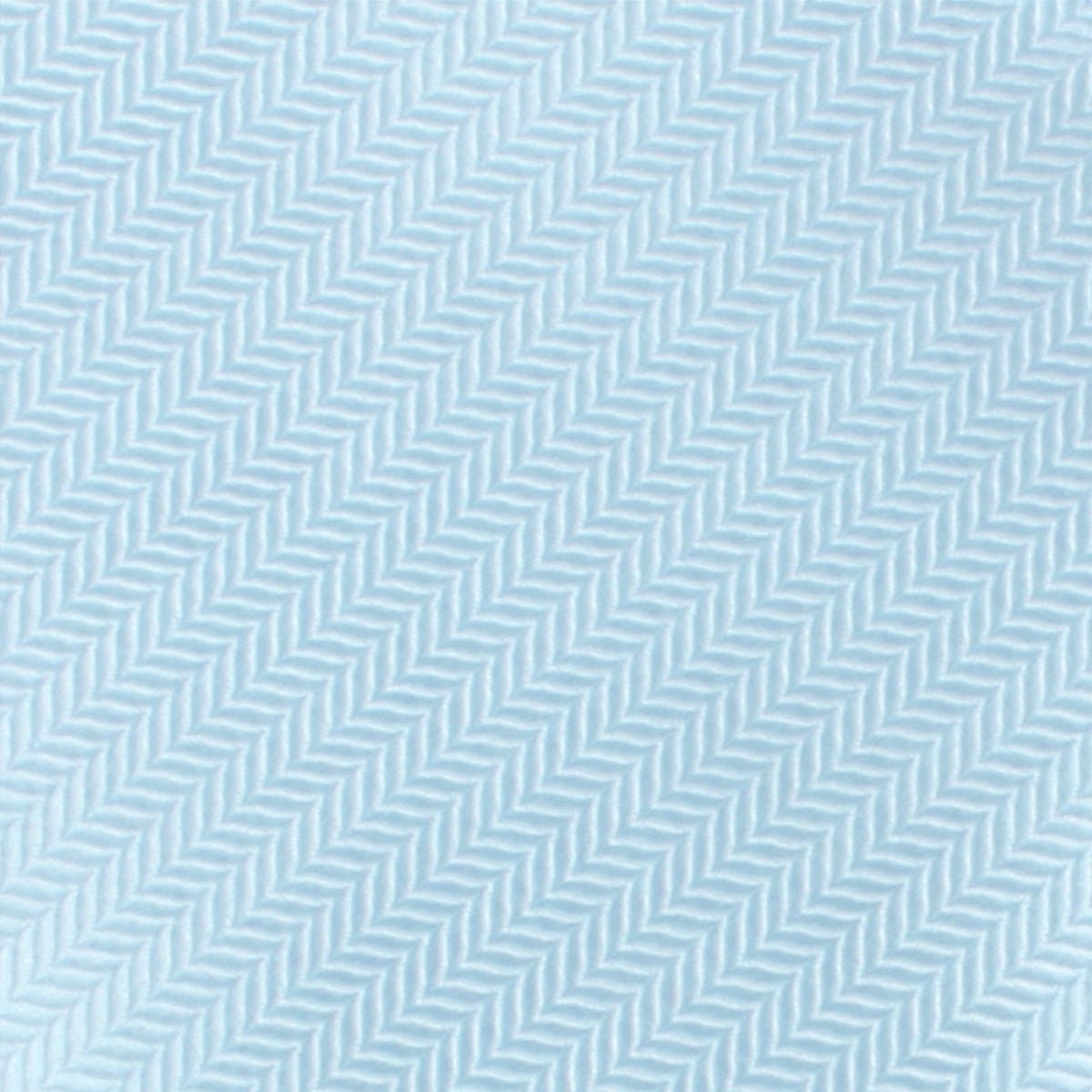 Baby Blue Herringbone Chevron Kids Bow Tie Fabric