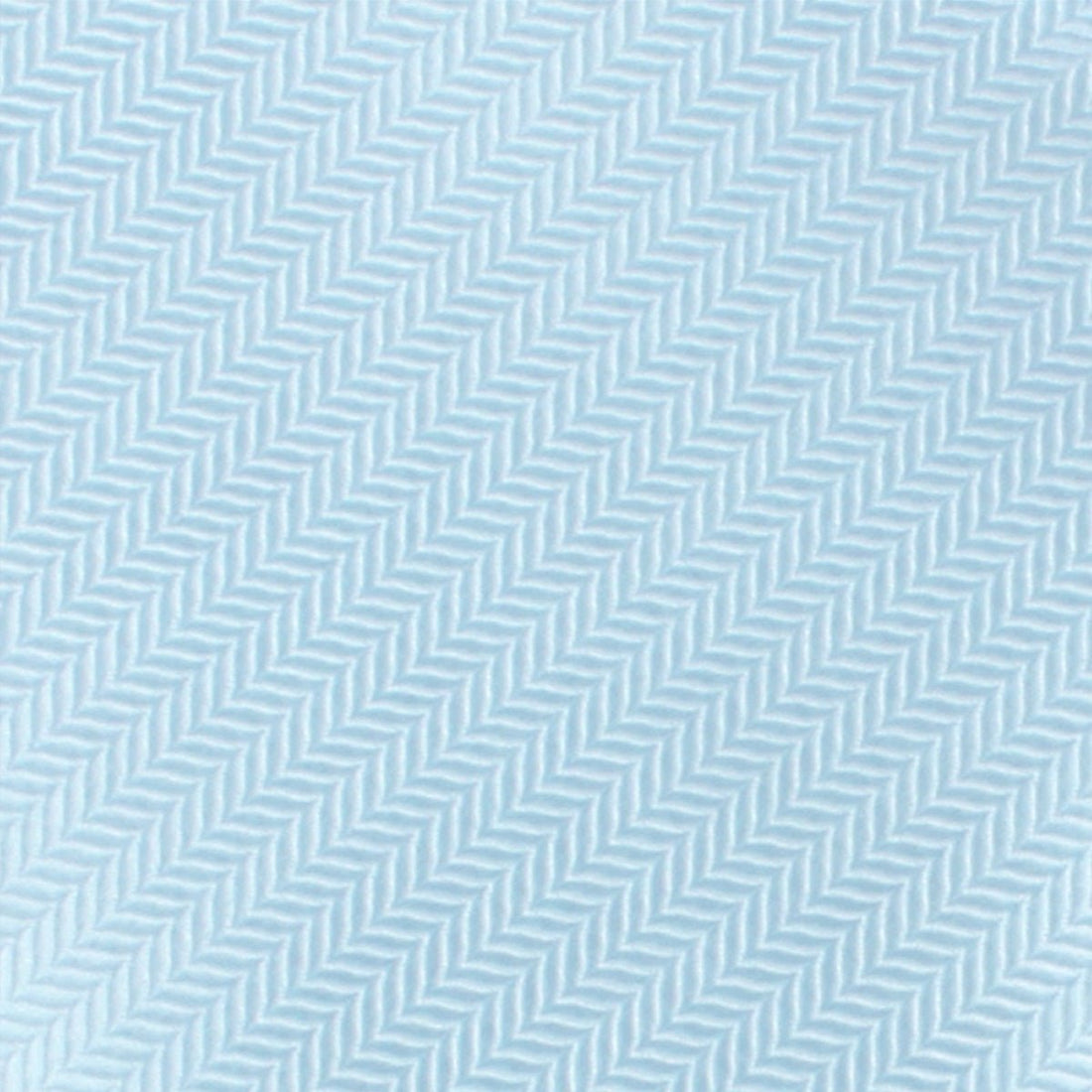 Baby Blue Herringbone Chevron Self Bow Tie Fabric