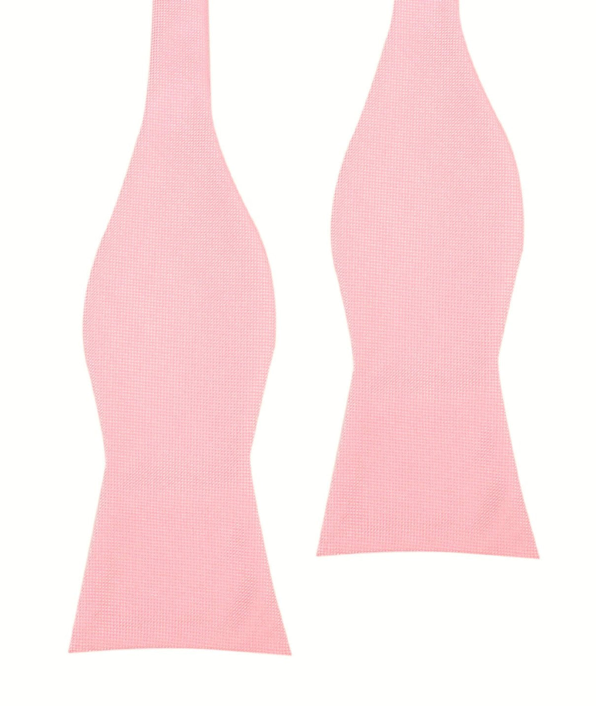 Baby Pink Self Tie Bow Tie