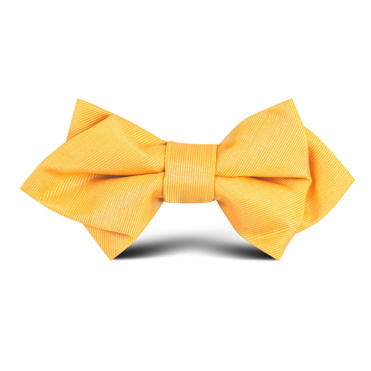 Banana Yellow Kids Diamond Bow Tie