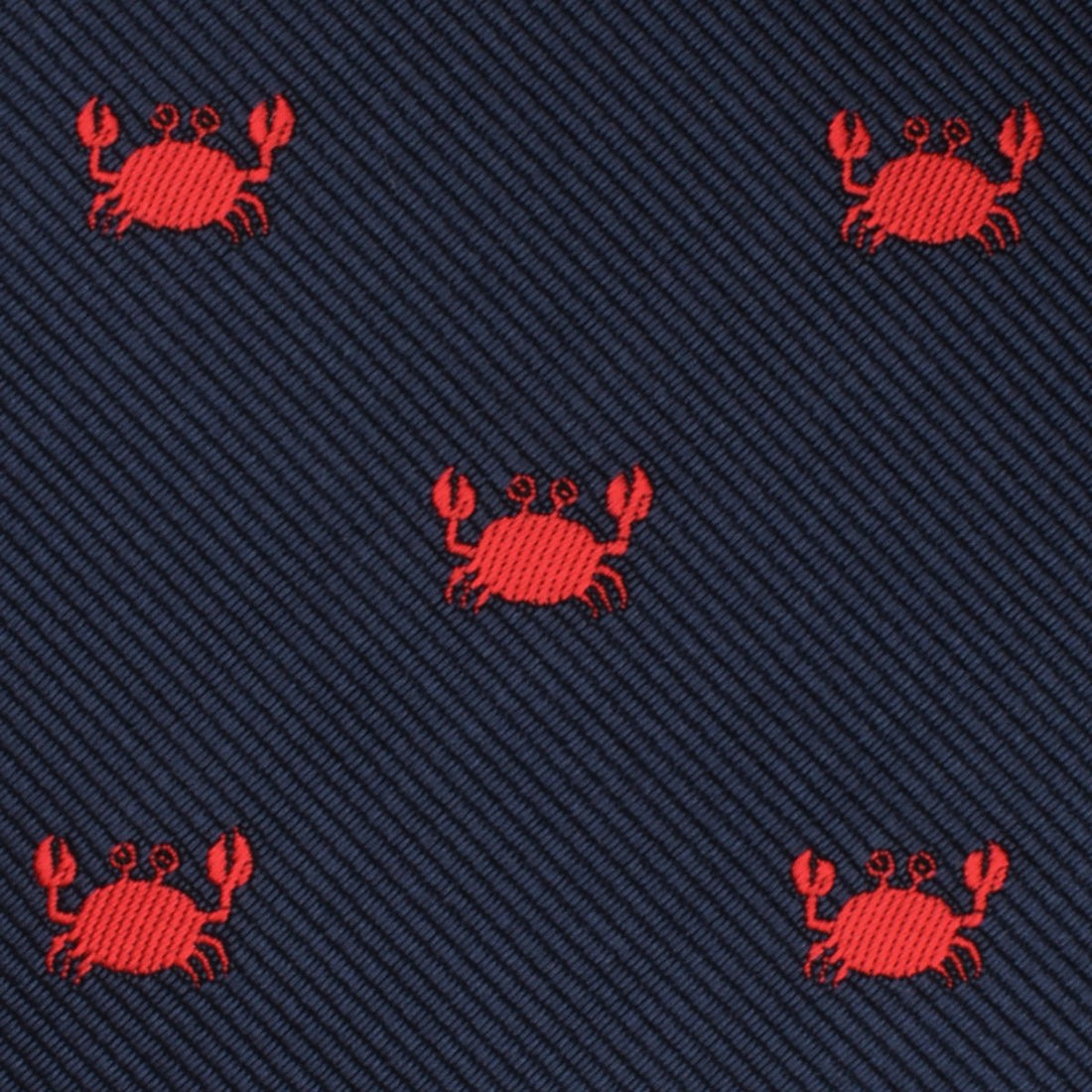 Beach Sand Crab Bow Tie Fabric