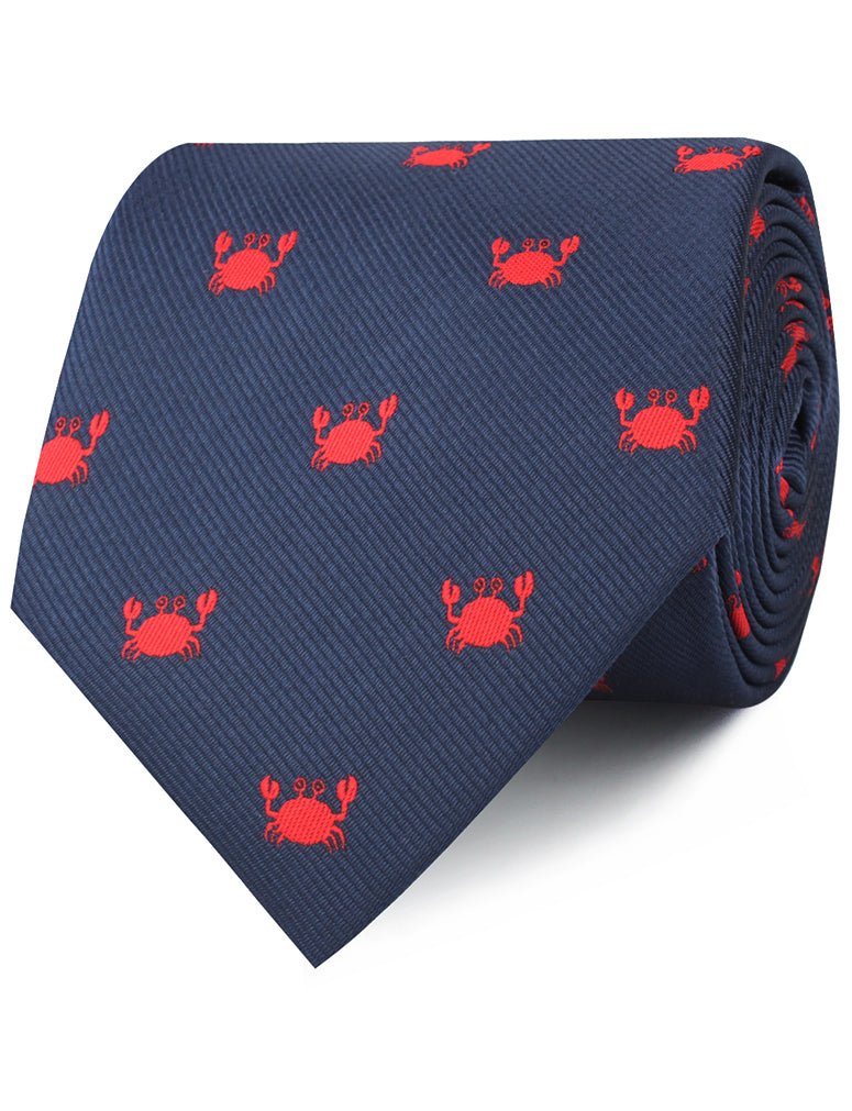 Beach Sand Crab Neckties