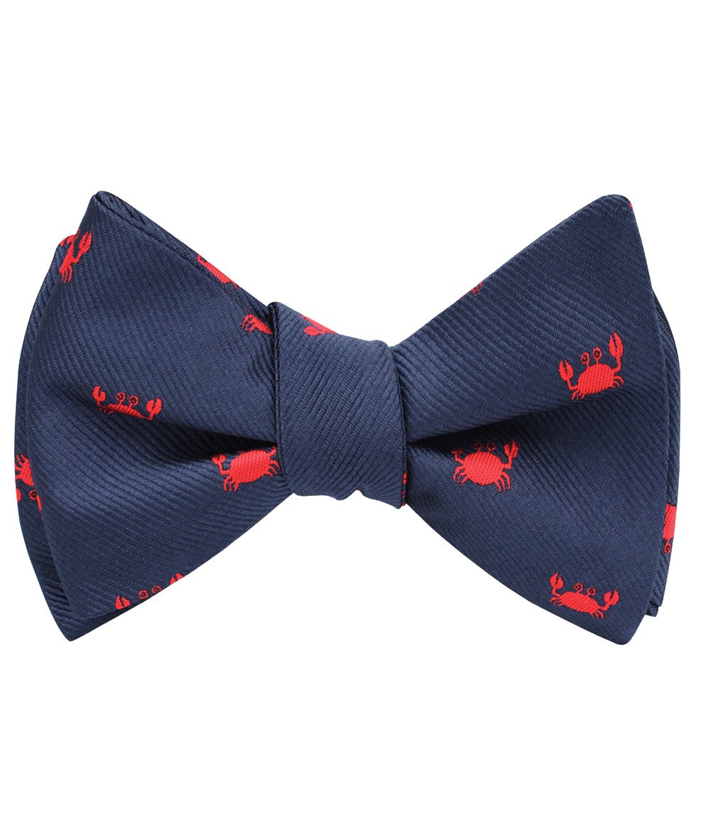 Beach Sand Crab Self Tie Bow Tie