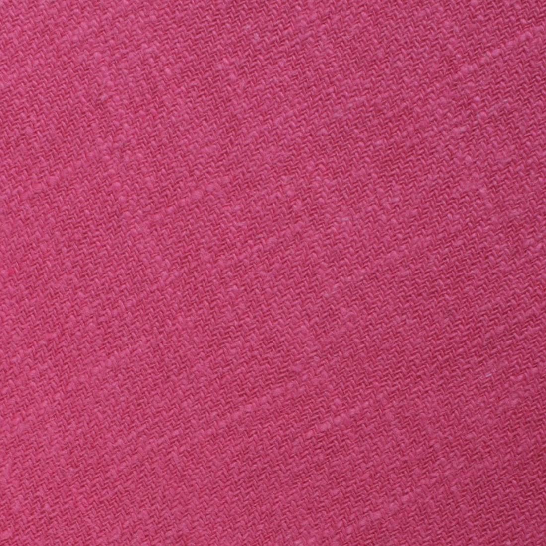 Begonia Hot Pink Linen Skinny Tie Fabric