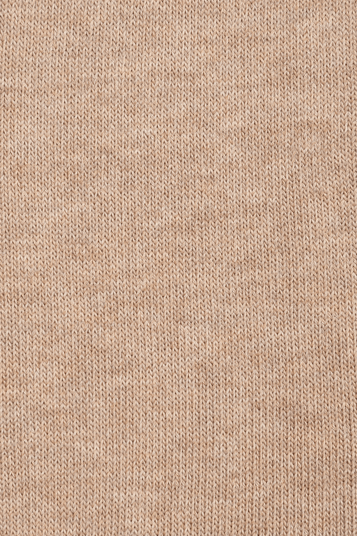 Beige Flat Knit Sock