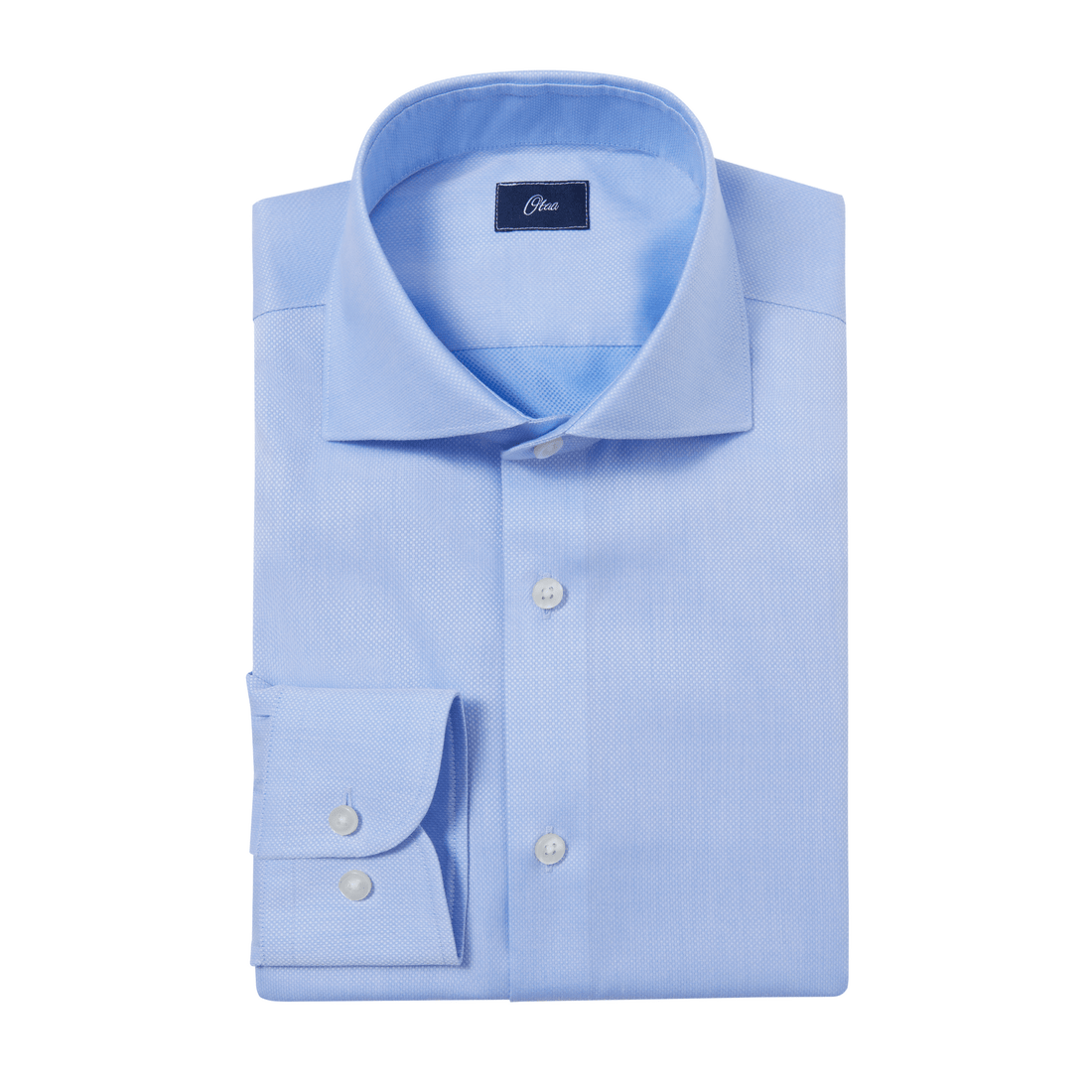 Belfort Blue Dobby Non-Iron Shirt