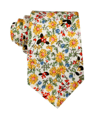 Belle Danser Floral Necktie