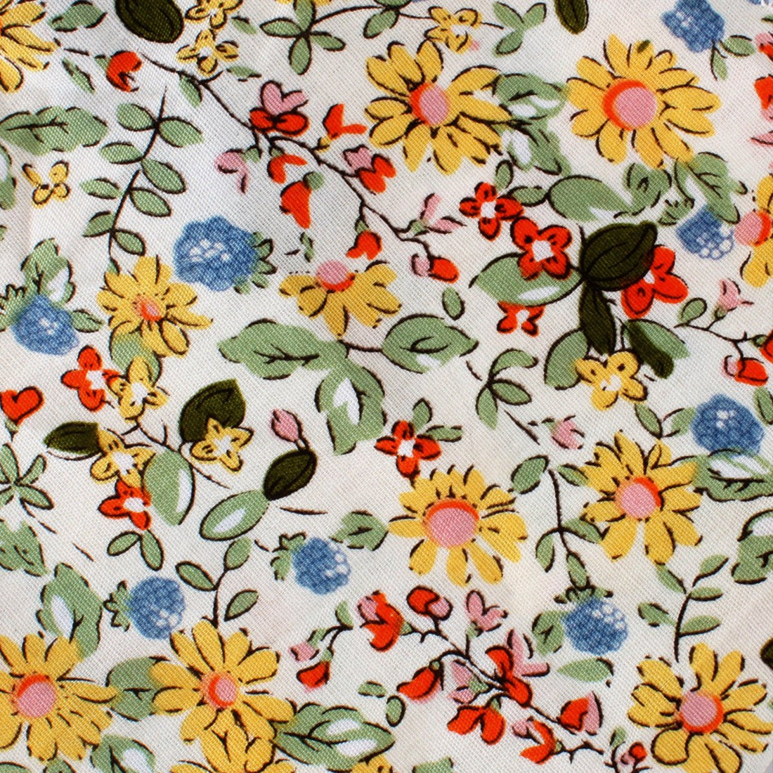 Belle Danser Floral Necktie Fabric