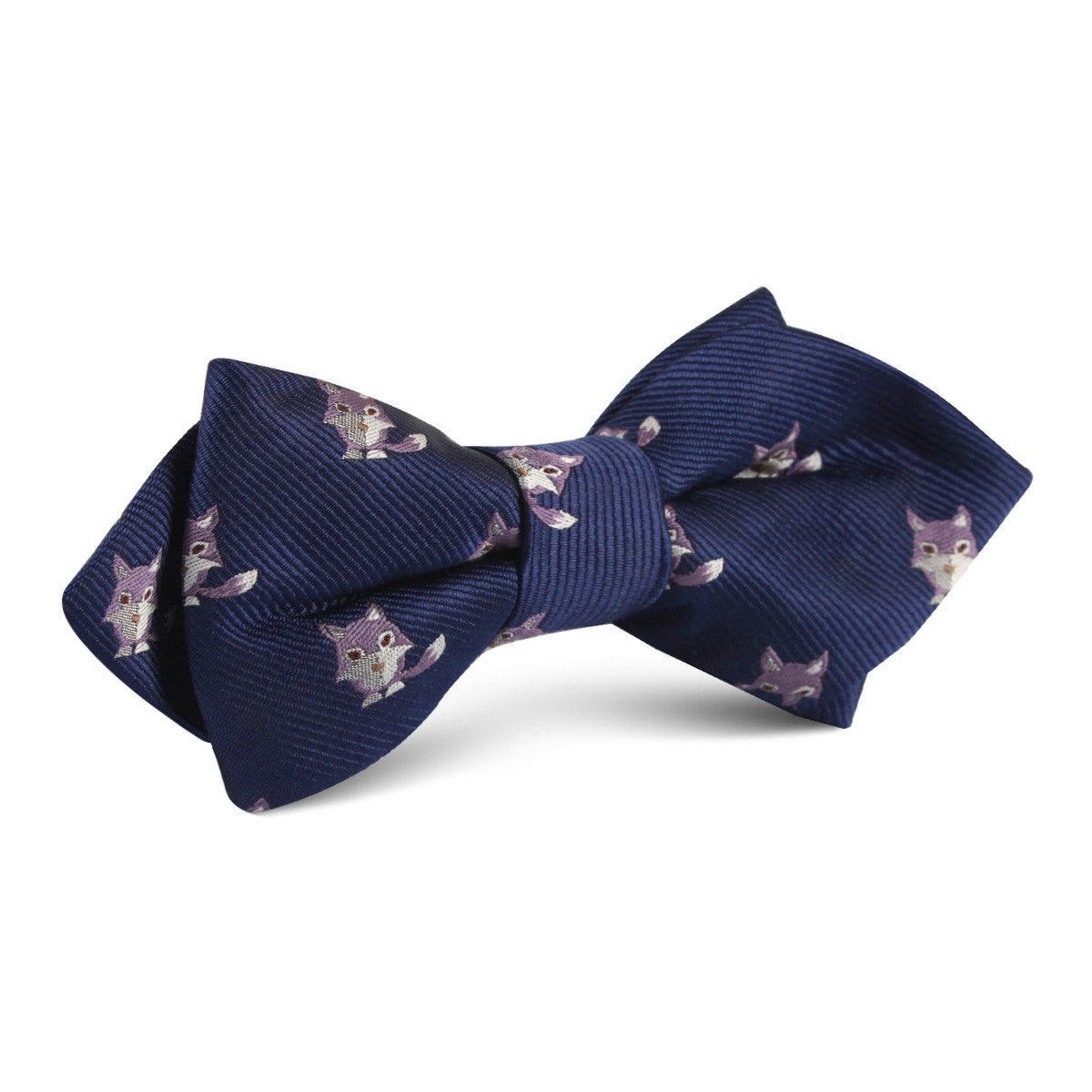 Bengal Wolf Diamond Bow Tie