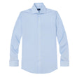 Beverly Blue Oxford Easy Care French Cuff Shirt