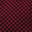 Bill the Butcher Black & Red Check Knitted Tie Fabric