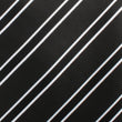 Black Double Stripe Kids Bow Tie Fabric