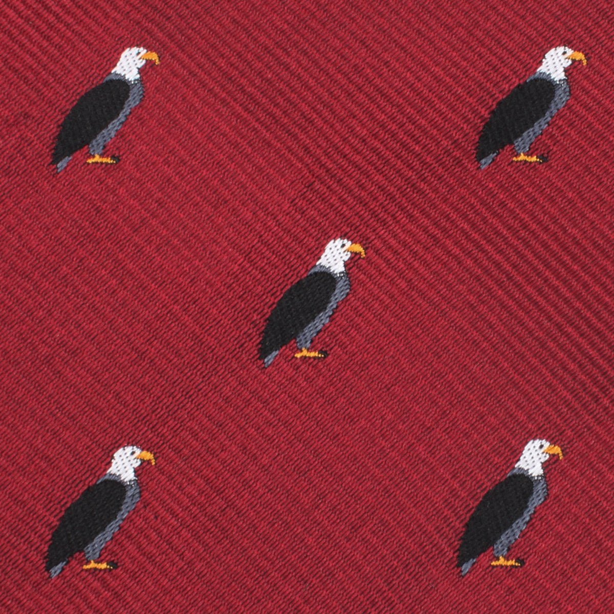 Black Eagle Skinny Tie Fabric