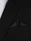 Black Pattern - Pocket Square Fold