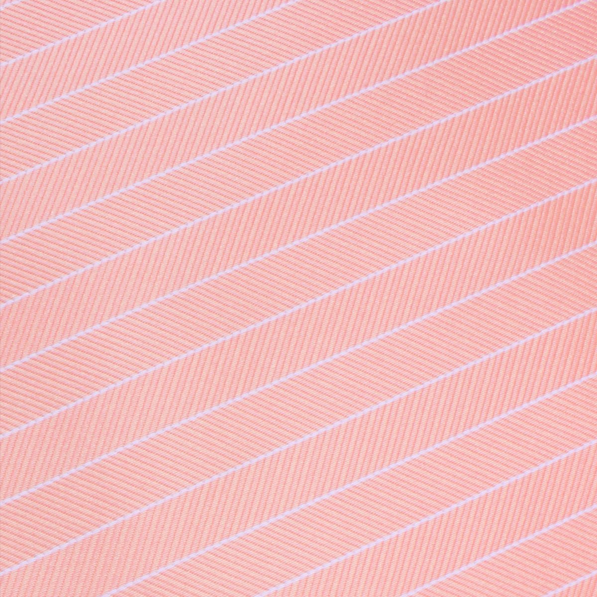 Blush Pink Herringbone Pinstripe Self Bow Tie Fabric