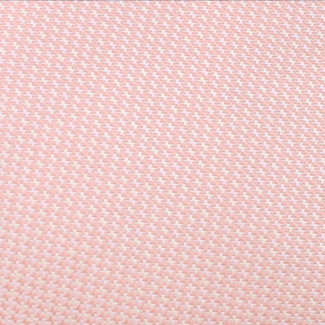 Blush Pink Houndstooth Kids Bow Tie Fabric