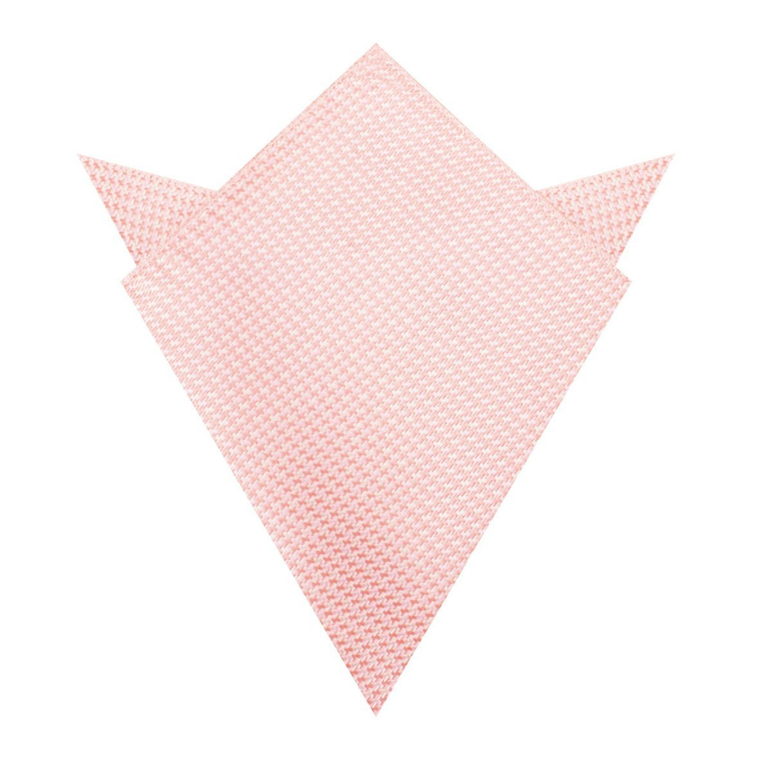 Blush Pink Houndstooth Pocket Square